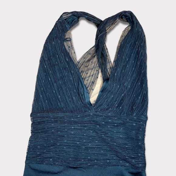 Zara Black Polkadot Lace Body Suit Leotard Small NWT - Picture 2 of 12